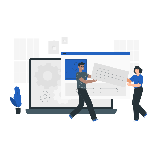 website development graphic