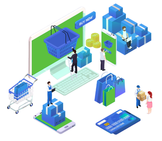 ecommerce site illustration