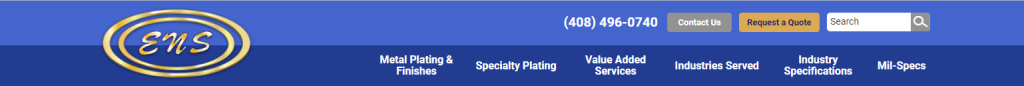 Example of Descriptive Menu Items and Calls to Action