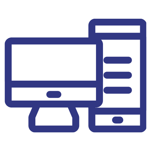 Desktop computer icon