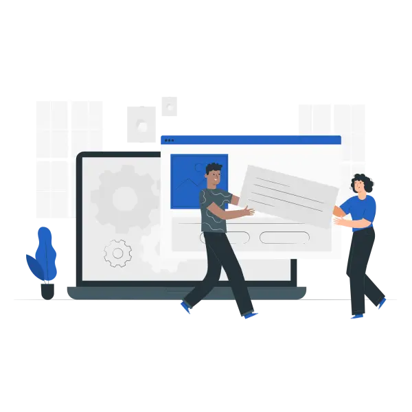 website development graphic