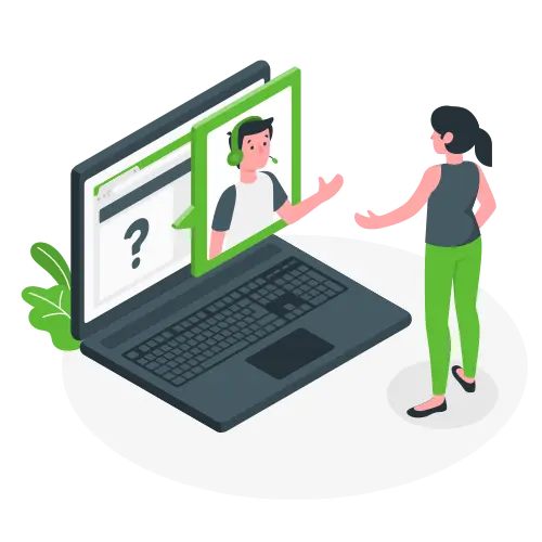 Online video chat image